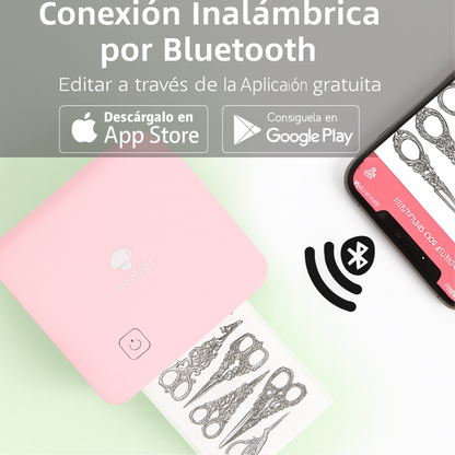 Impresora Portátil Phomemo, Imprime tus Recuerdos e Ideas al Instante