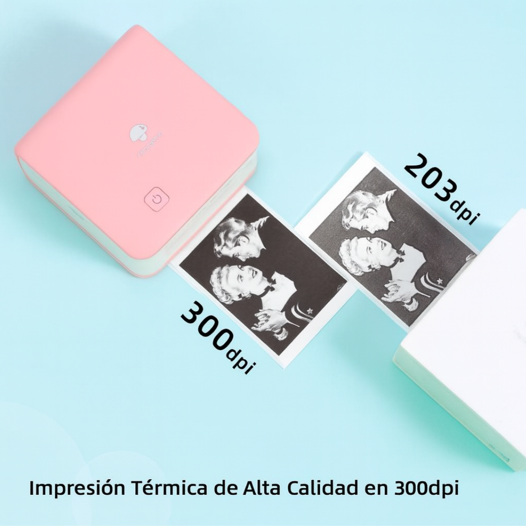 Impresora Portátil Phomemo, Imprime tus Recuerdos e Ideas al Instante